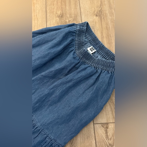 Lucy & Yak Denim Midi Skirt - Picture 2 of 5